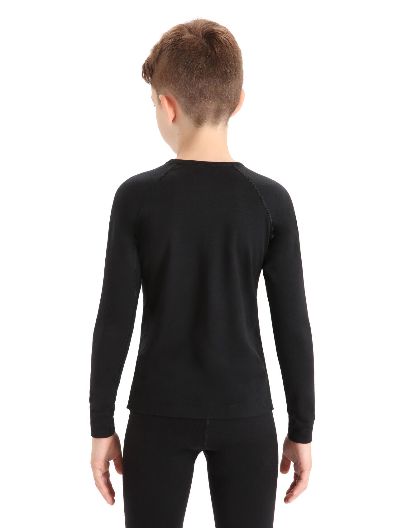 Icebreaker Kids Merino 200 Oasis Long Sleeve Crewe Thermal Top