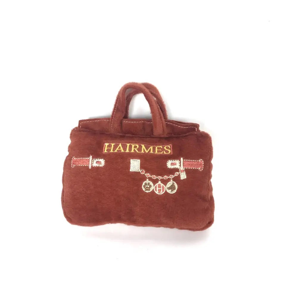 Hairmes Plush Bag Toy | Dog Plush Toy
