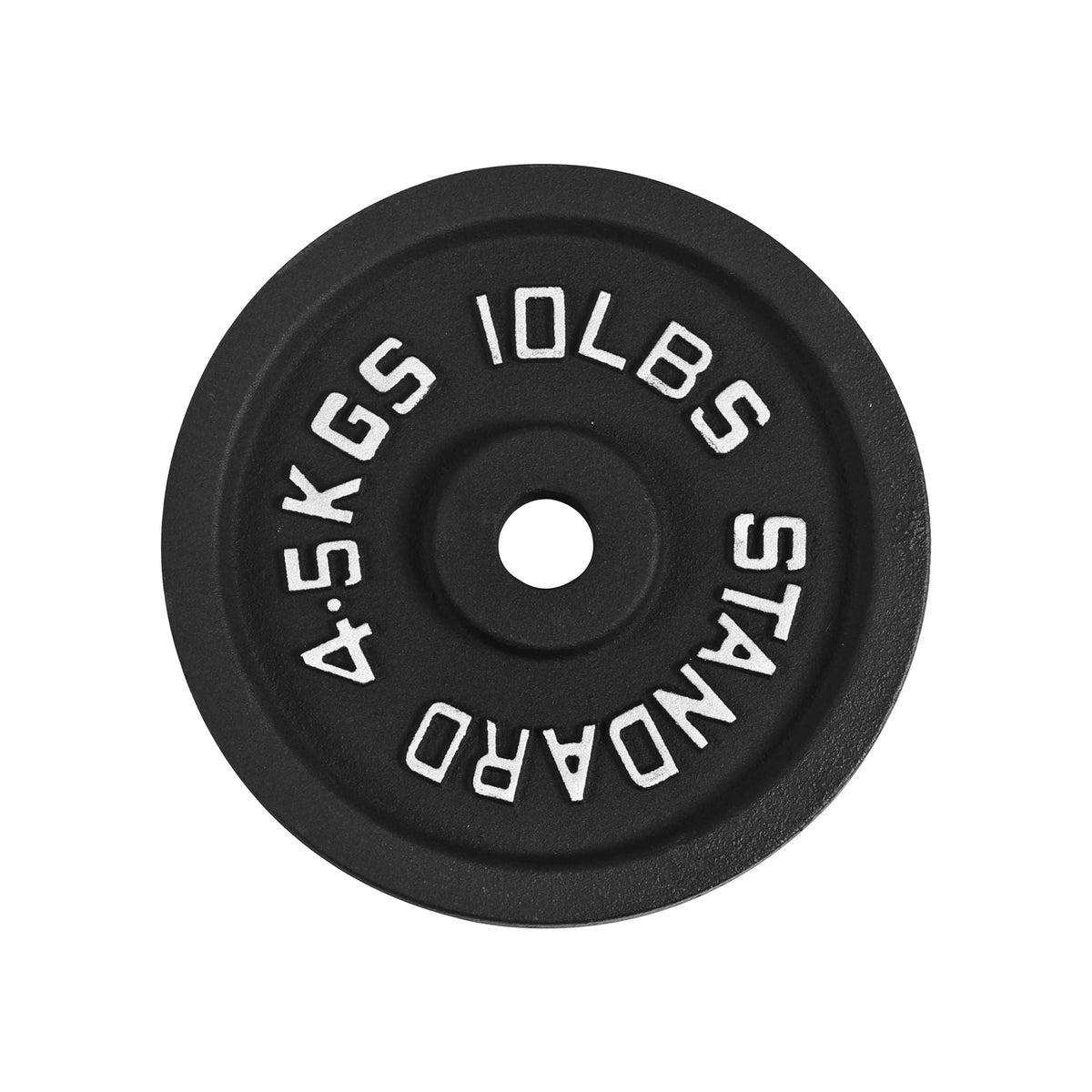 Cast Iron Weight Plates - Standard, Olympic in LBs, KGs