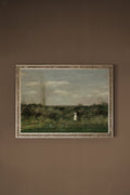 LES AMANTS DU VENT, CADRE VINTAGE ARGENT