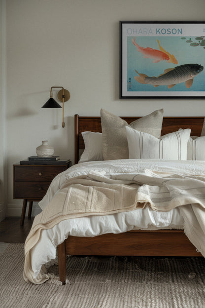 COMMON & GOLDEN CARP, Oeuvre sur toile étirée