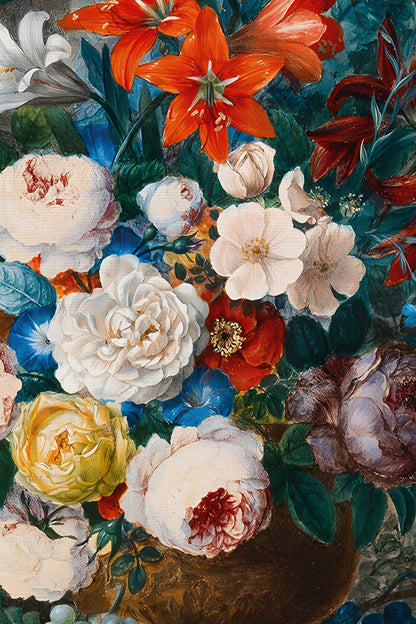 BOUQUET ROYAL, CADRE VINTAGE BRONZE