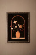 NUIT EN FLEURS, CADRE VINTAGE BRONZE