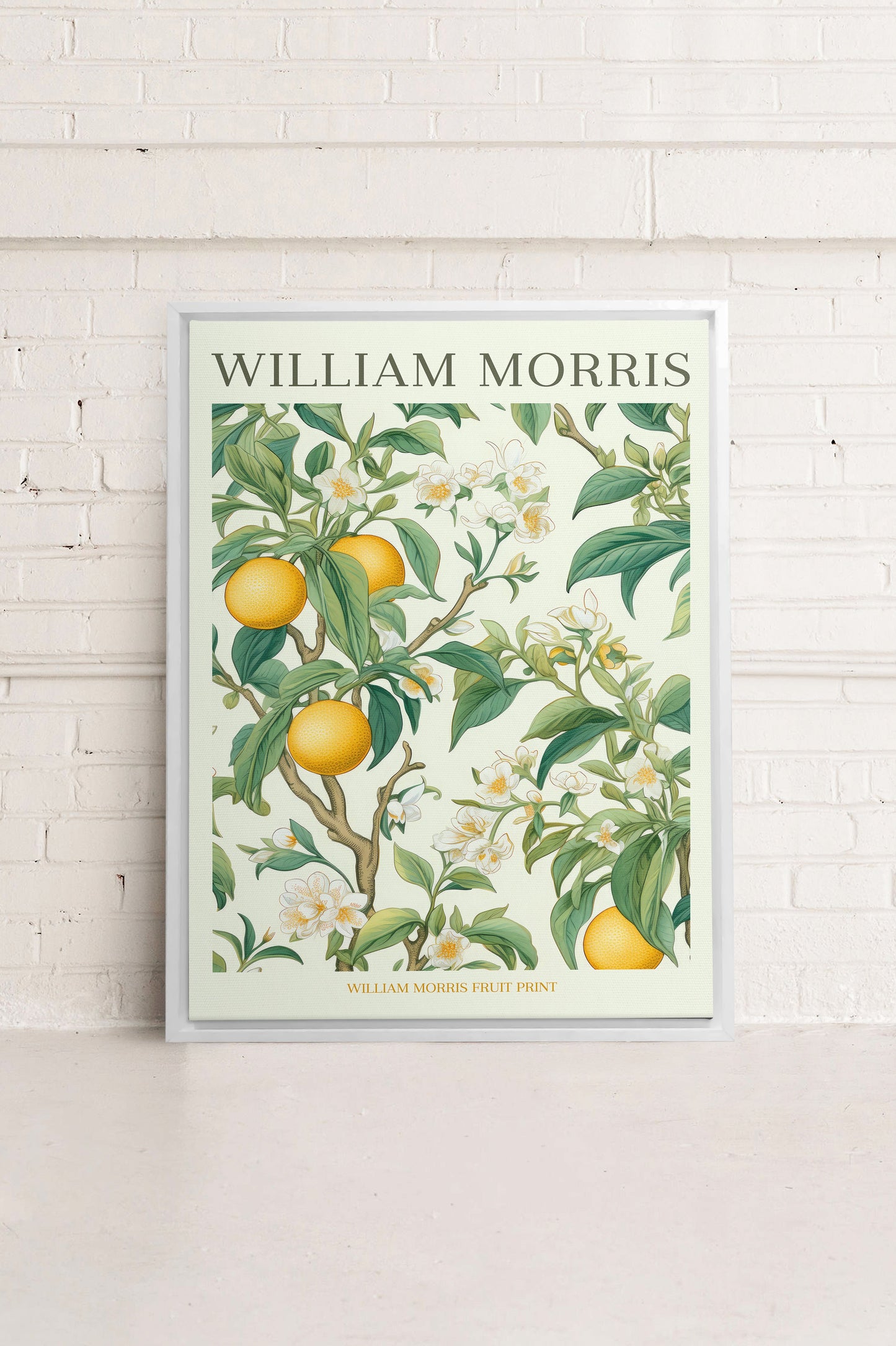 FRUIT PRINT, Oeuvre sur toile étirée