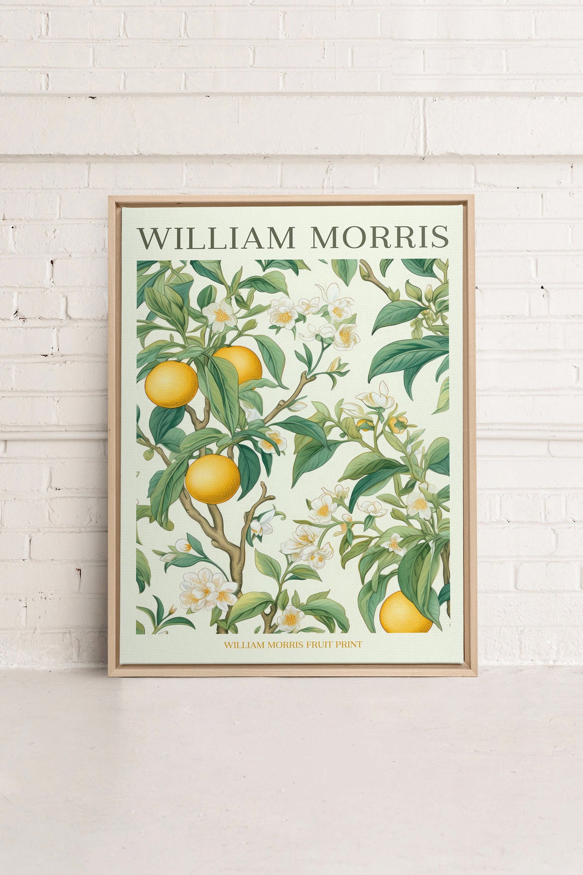 FRUIT PRINT, Oeuvre sur toile étirée