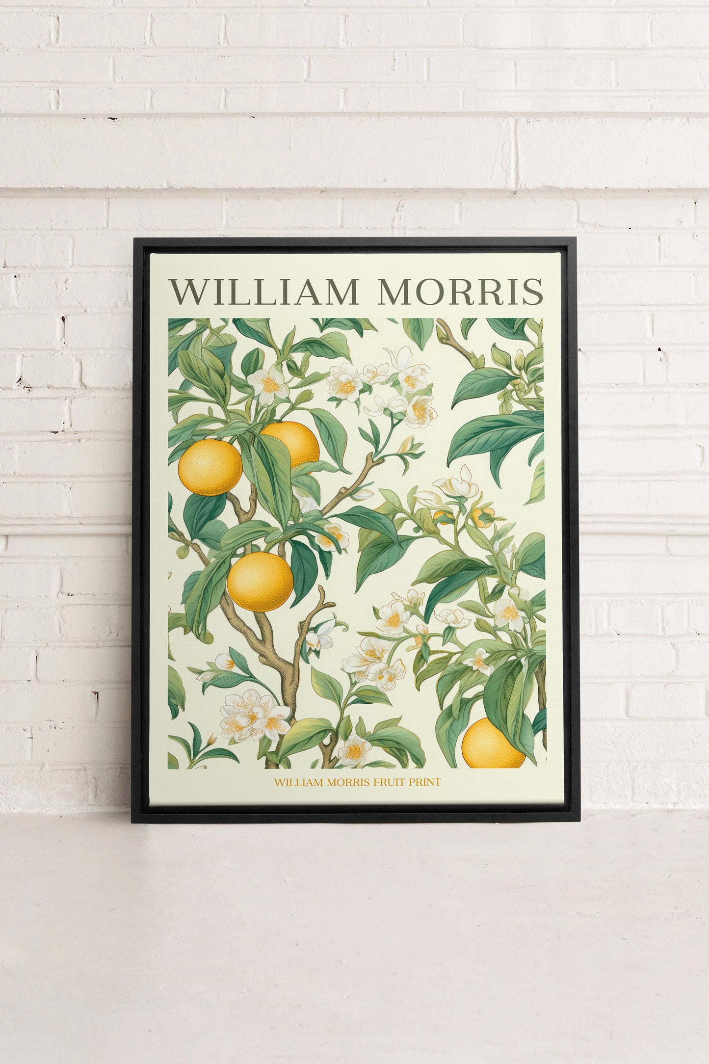 FRUIT PRINT, Oeuvre sur toile étirée