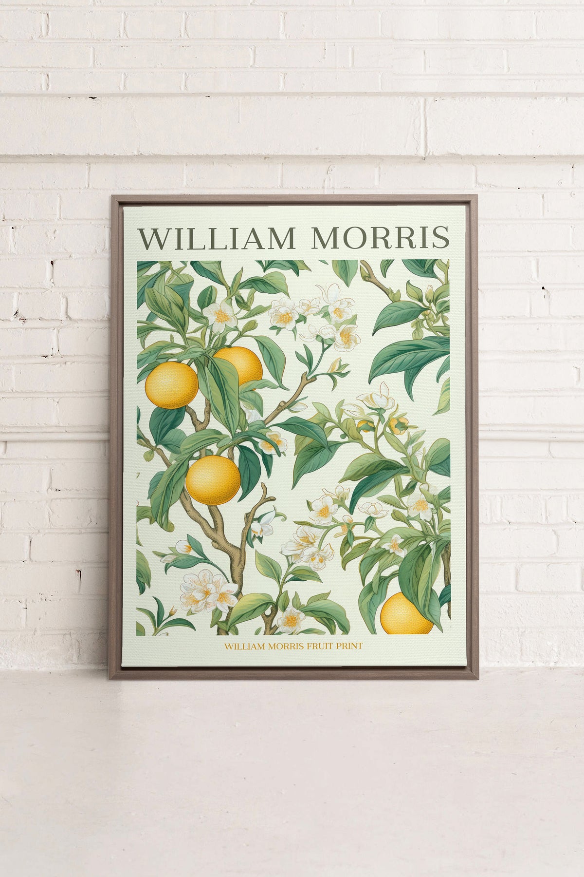 FRUIT PRINT, Oeuvre sur toile étirée