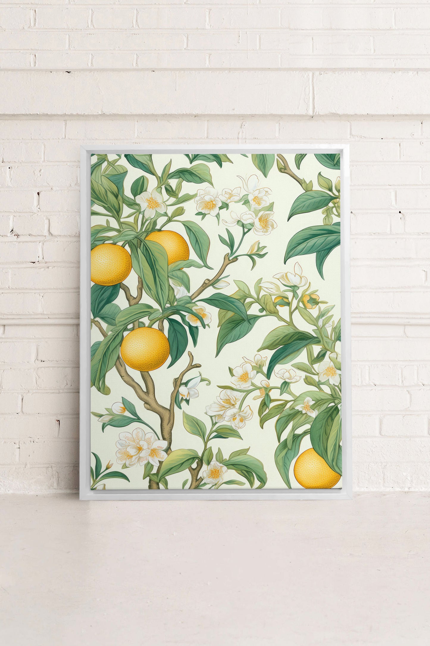 FRUIT PRINT, Oeuvre sur toile étirée