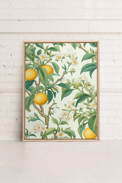FRUIT PRINT, Oeuvre sur toile étirée
