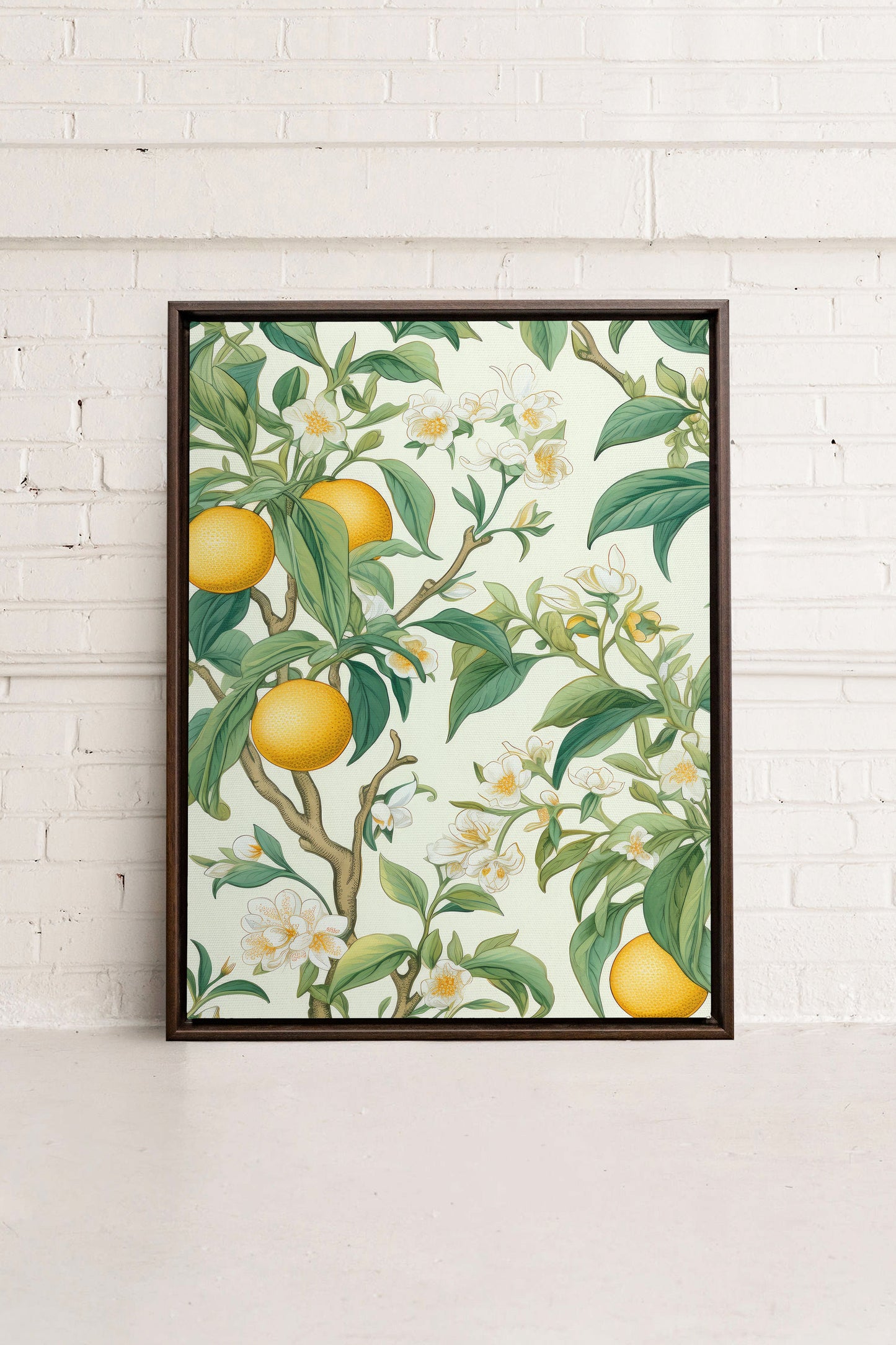 FRUIT PRINT, Oeuvre sur toile étirée