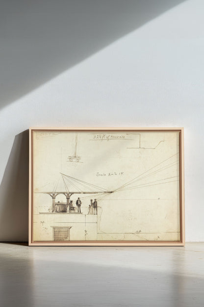 MEASURED MINDS, Oeuvre sur toile étirée