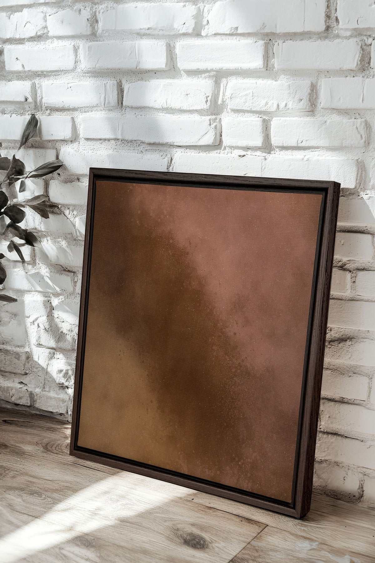 COCOA DUST, Oeuvre sur toile étirée