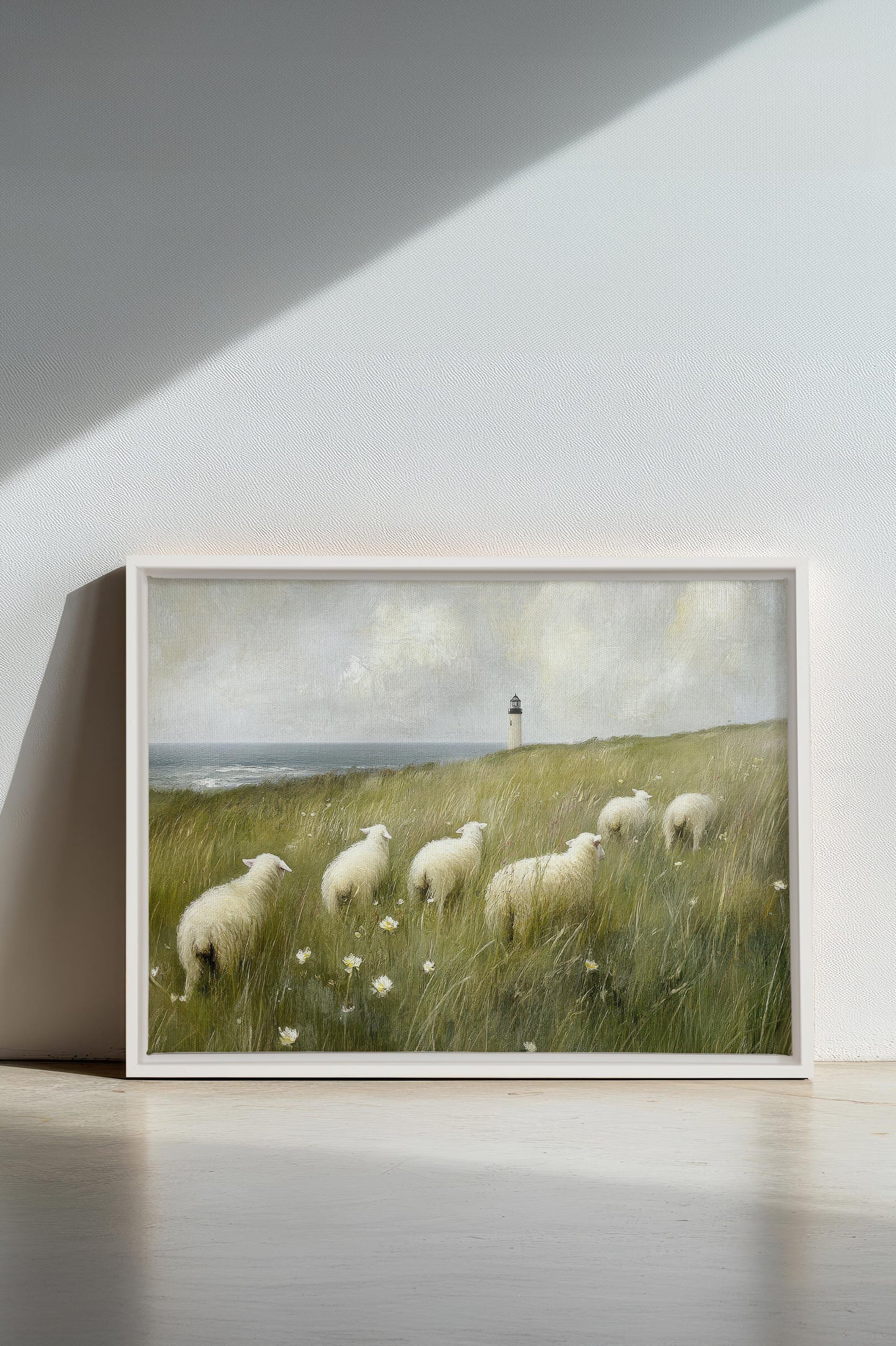 WOOL & WIND, Oeuvre sur toile étirée