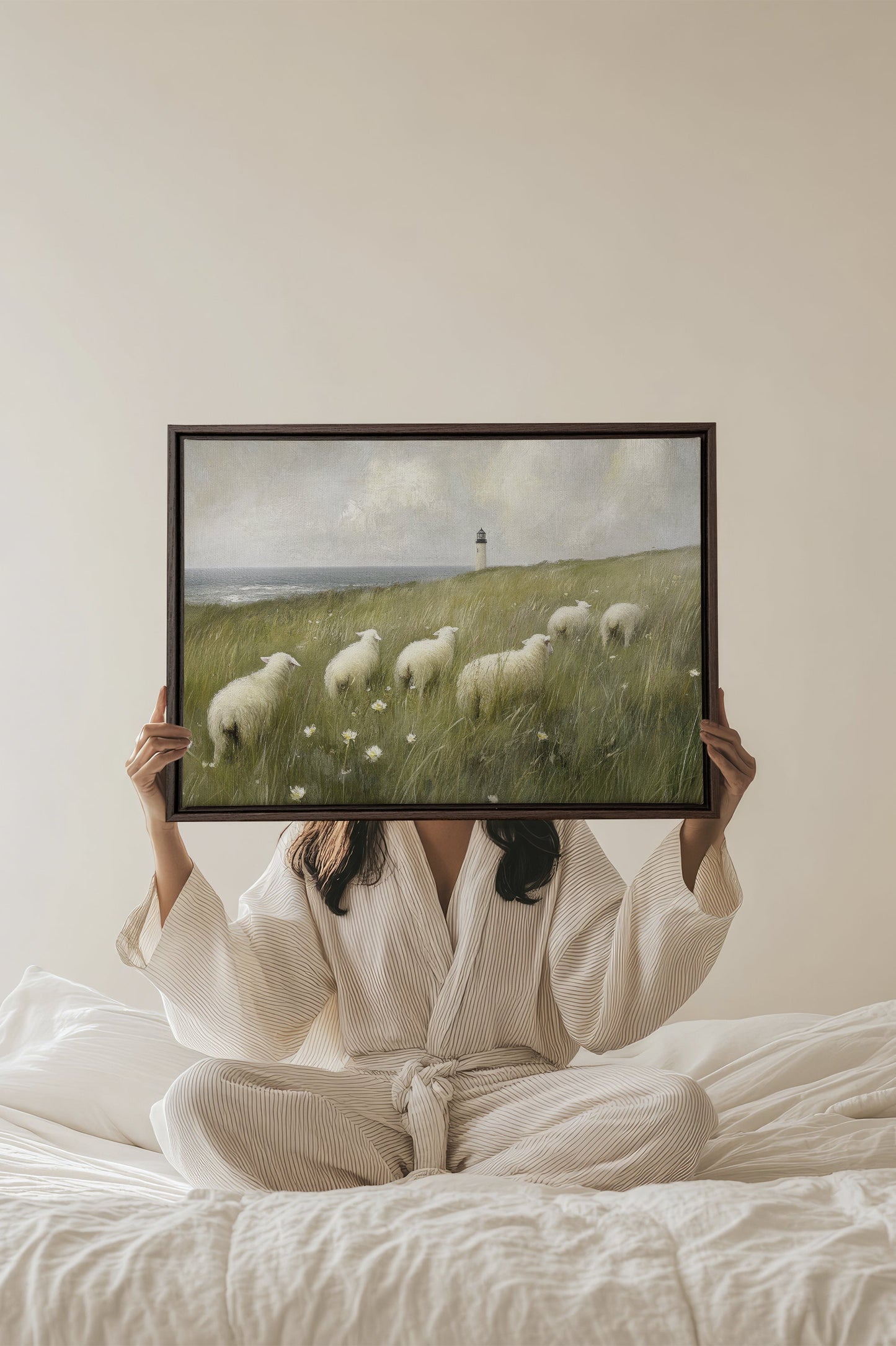 WOOL & WIND, Oeuvre sur toile étirée