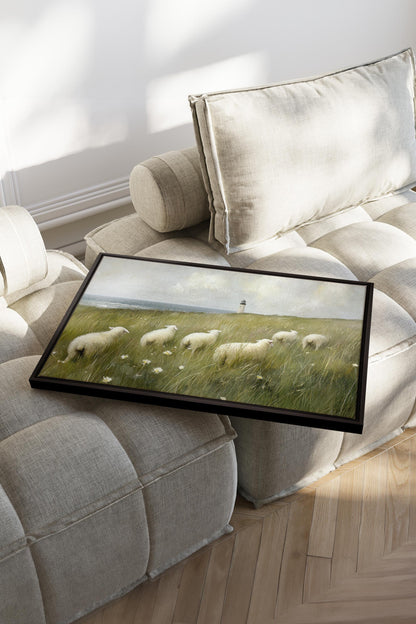 WOOL & WIND, Oeuvre sur toile étirée