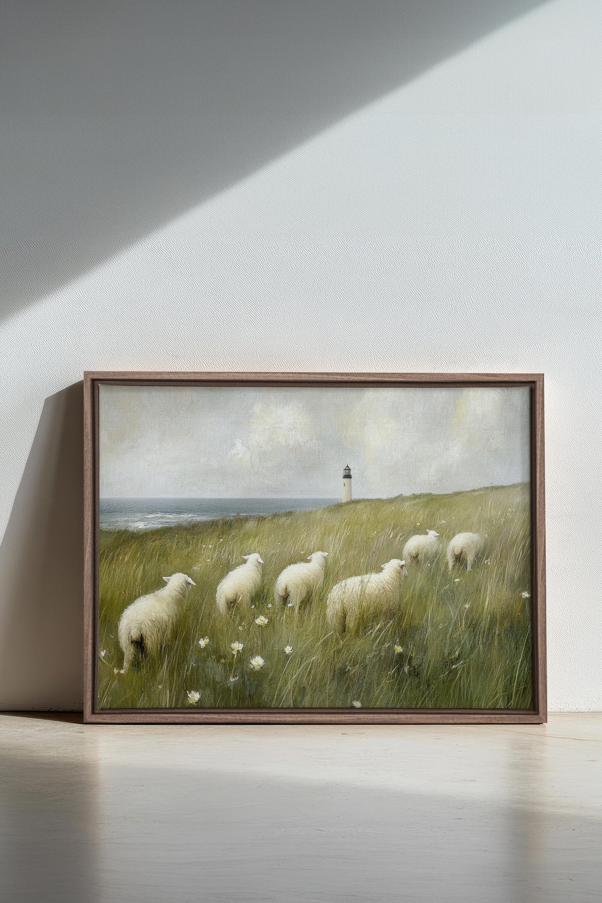 WOOL & WIND, Oeuvre sur toile étirée