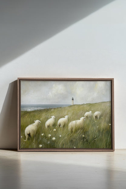 WOOL & WIND, Oeuvre sur toile étirée