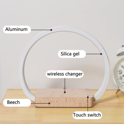 Multifunctional Modern Table Lamp with Wireless Charging