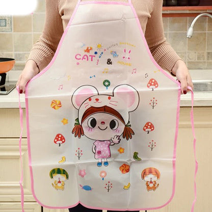 Cartoon pvc apron