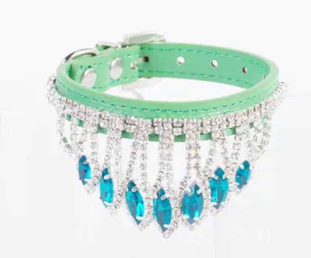 Ocean Royale Dog Collar | Rhinestone Dog Collar