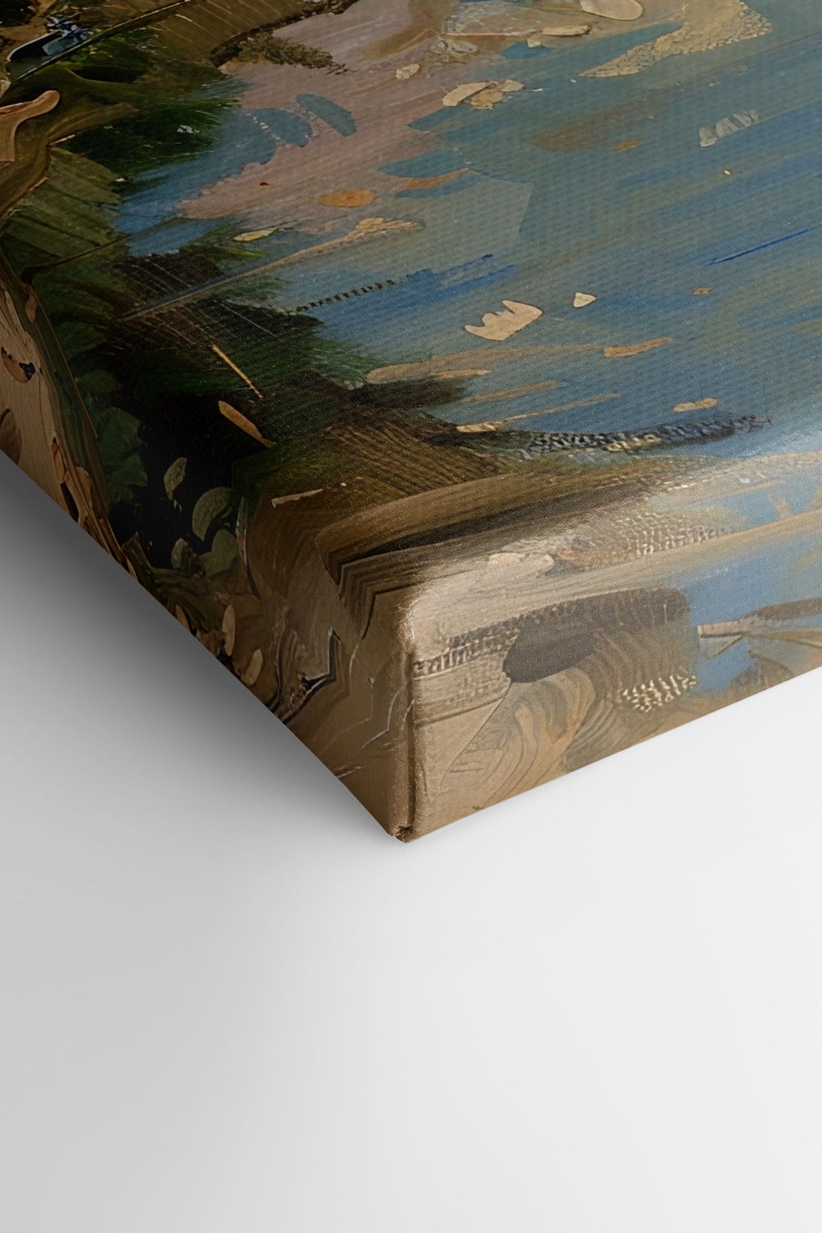CREEK MIRAGE, Oeuvre sur toile étirée