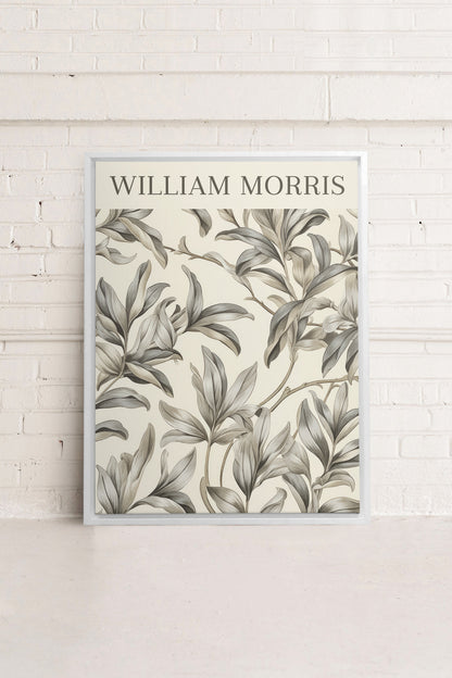 WILLIAM MORRIS, Oeuvre sur toile étirée