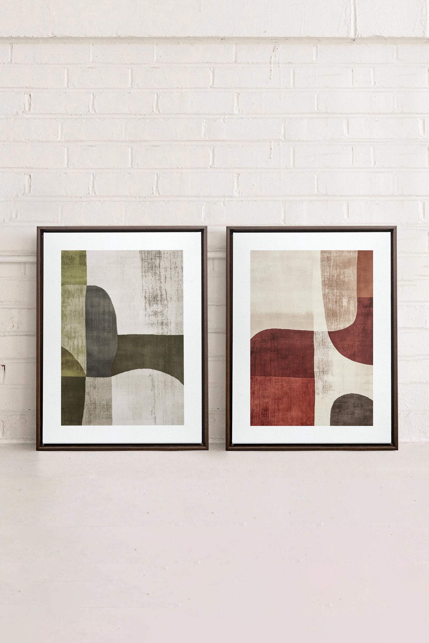 SEASONAL BALANCE (2 Oeuvres sur toile étirée)