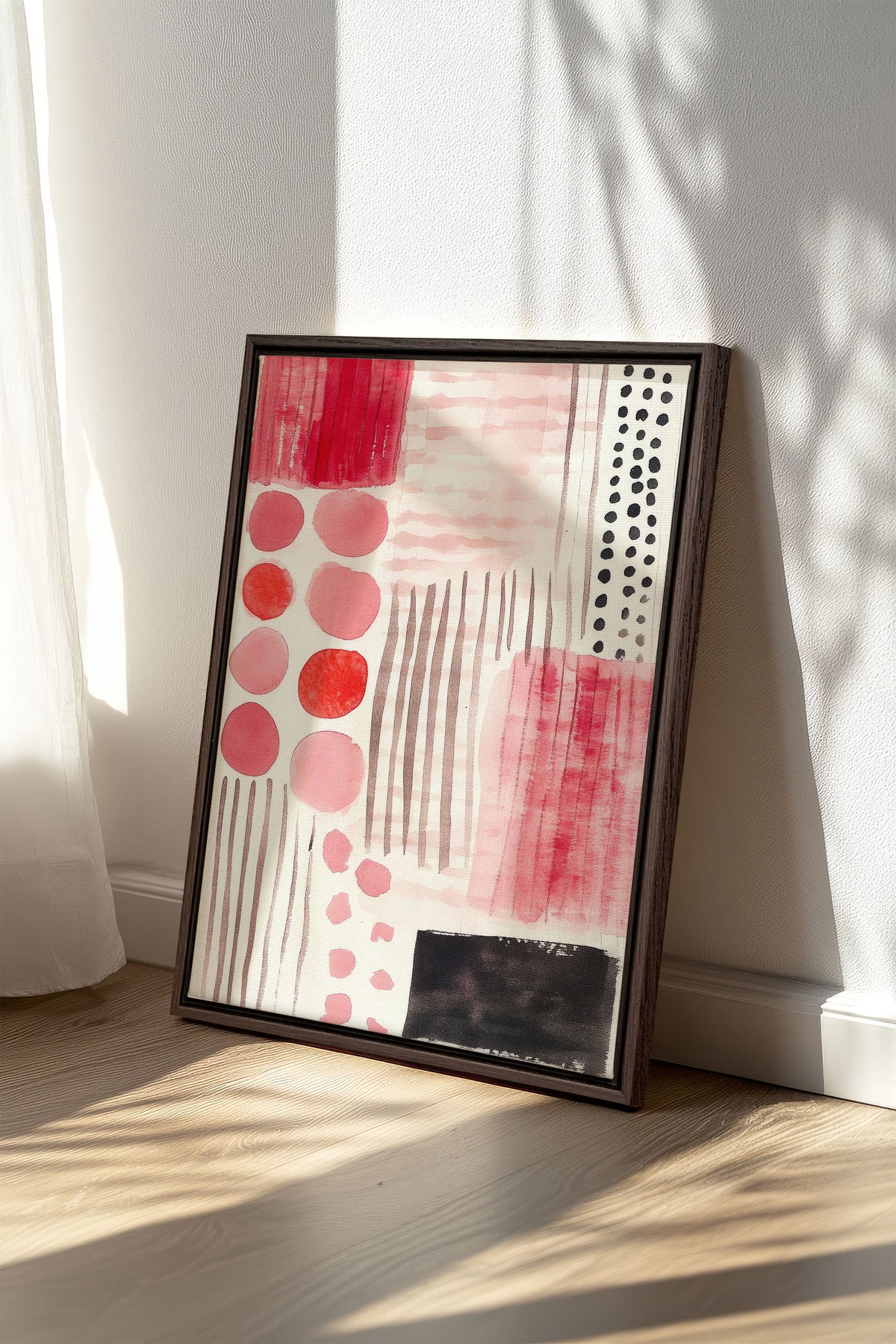 VIVID EXPRESSION , Oeuvre sur toile étirée
