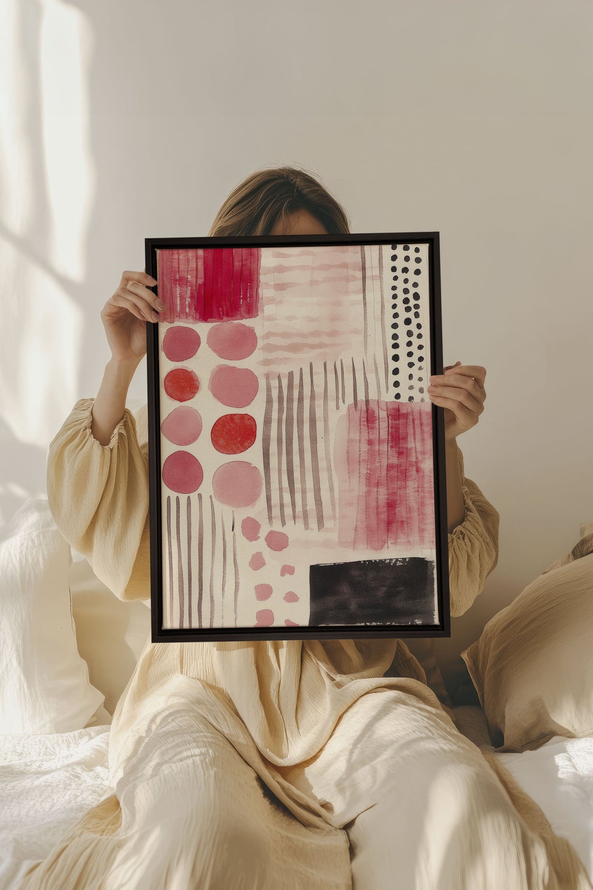 VIVID EXPRESSION , Oeuvre sur toile étirée