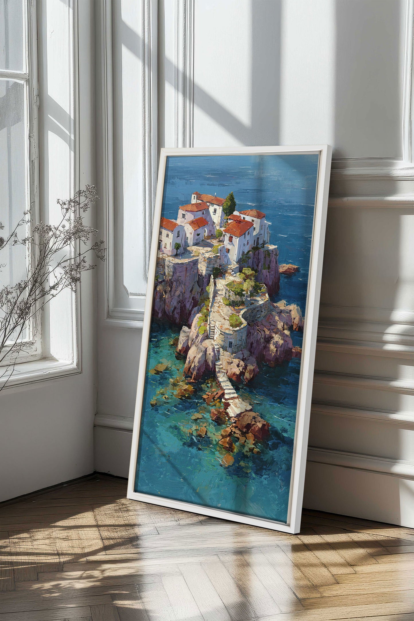 PATH TO THE SEA, Oeuvre sur toile étirée