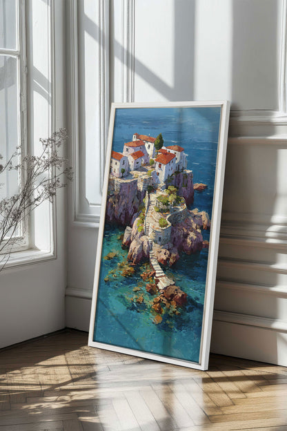 PATH TO THE SEA, Oeuvre sur toile étirée
