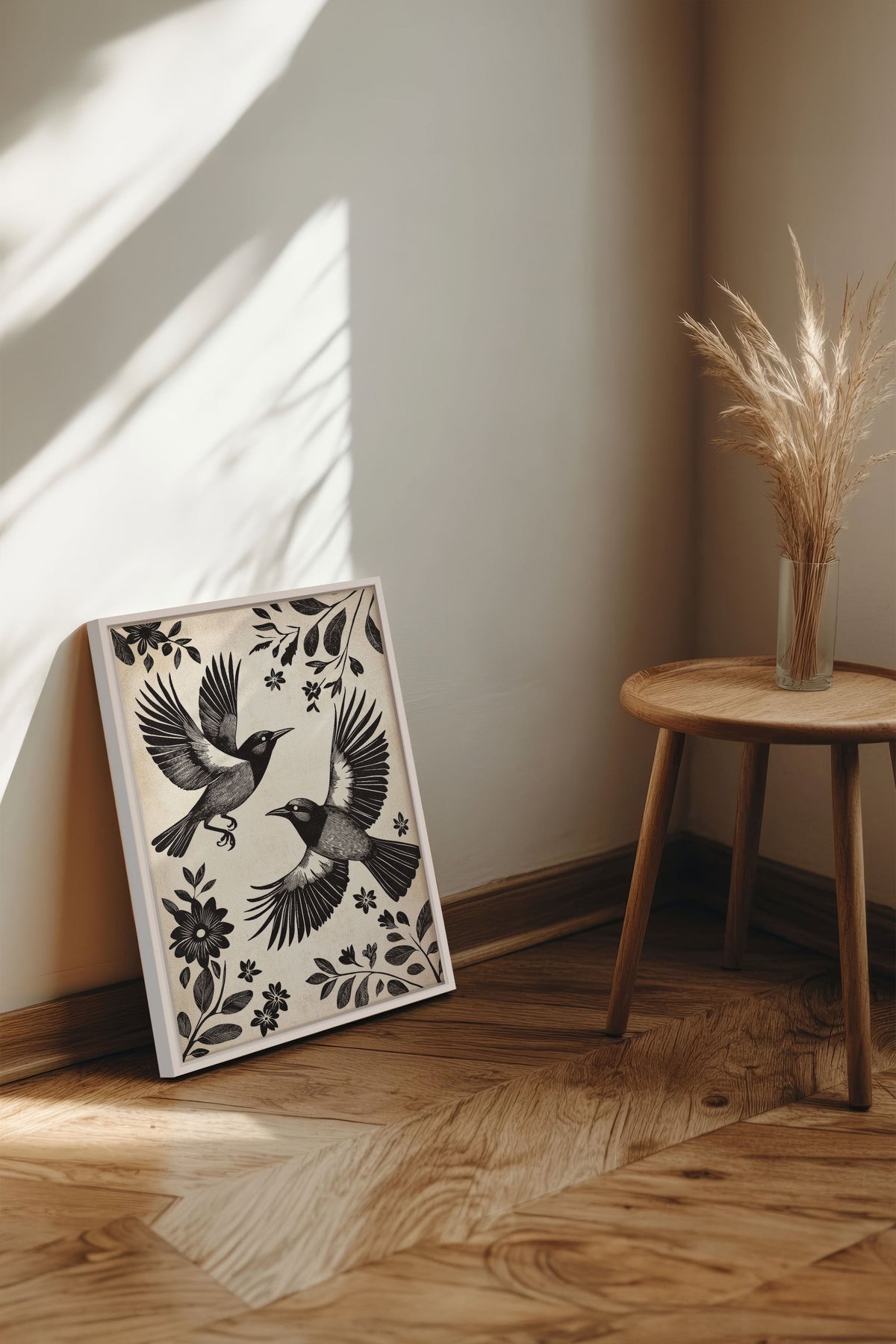 DARK WINGS, Oeuvre sur toile étirée