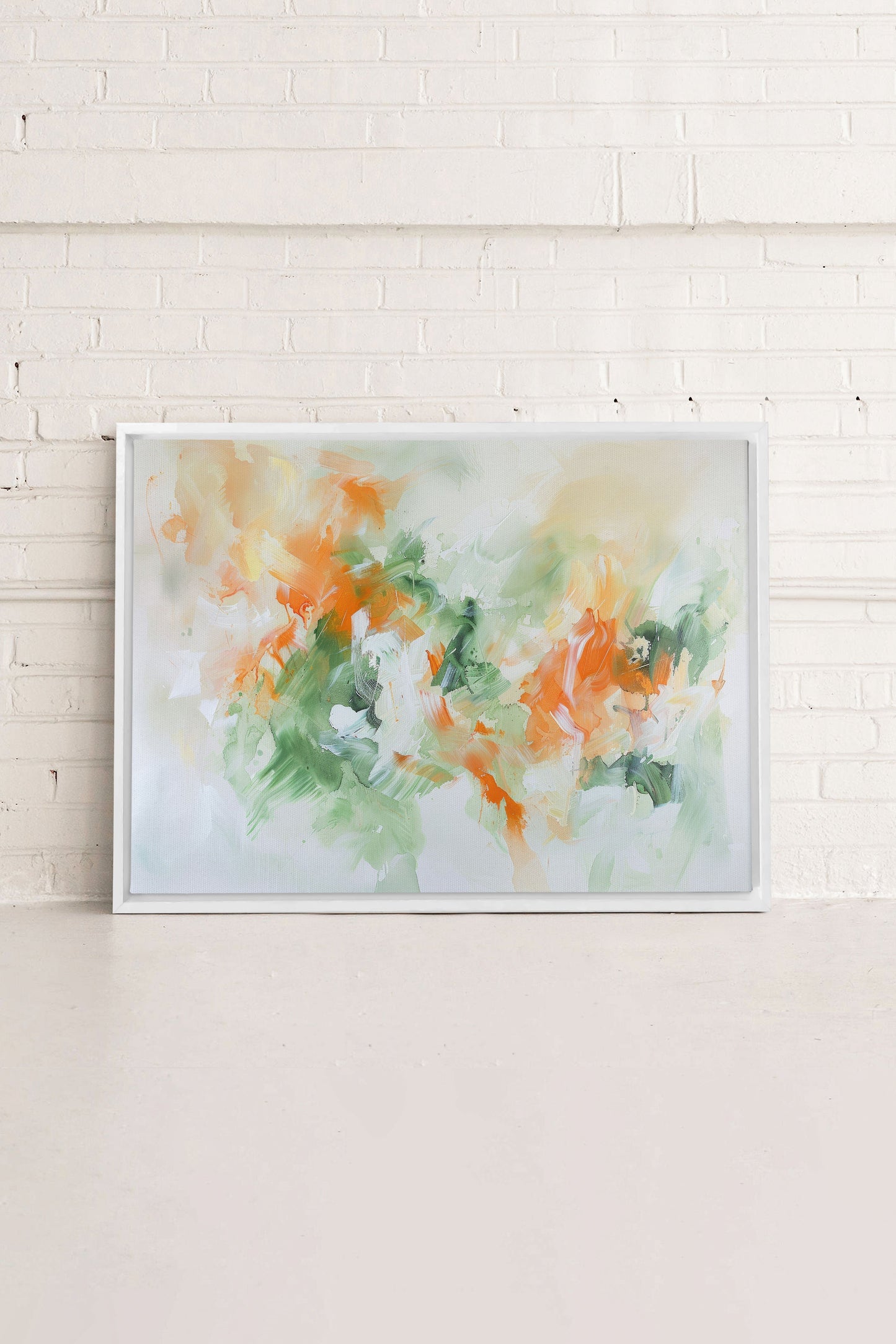 ABSTRACT JUNGLE, Oeuvre sur toile étirée
