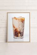 ICED COFFEE, Oeuvre sur toile étirée