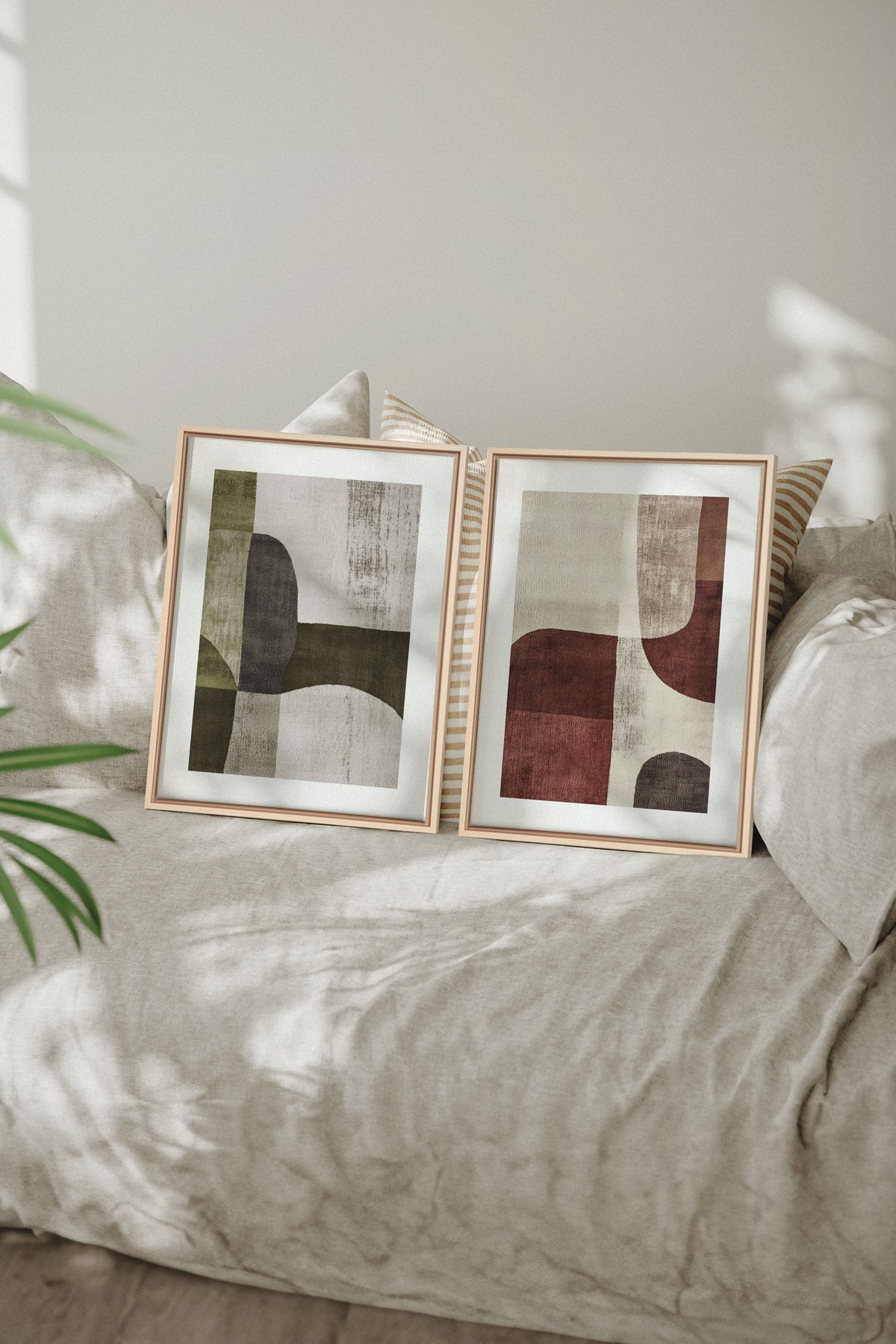 SEASONAL BALANCE (2 Oeuvres sur toile étirée)