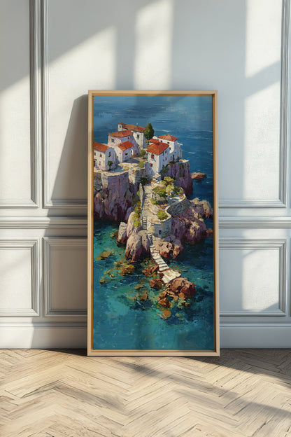 PATH TO THE SEA, Oeuvre sur toile étirée