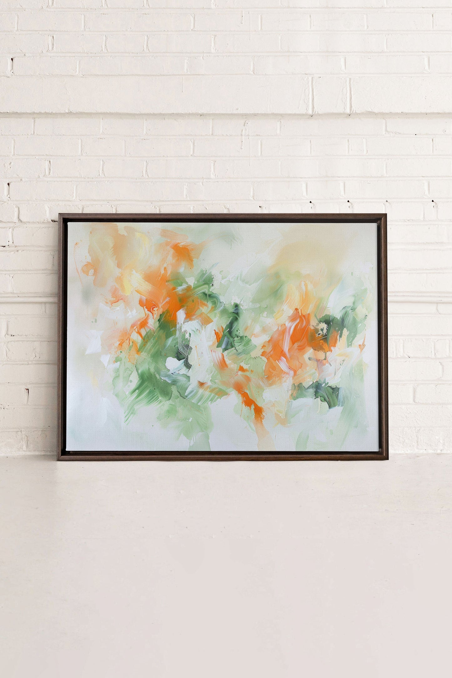 ABSTRACT JUNGLE, Oeuvre sur toile étirée