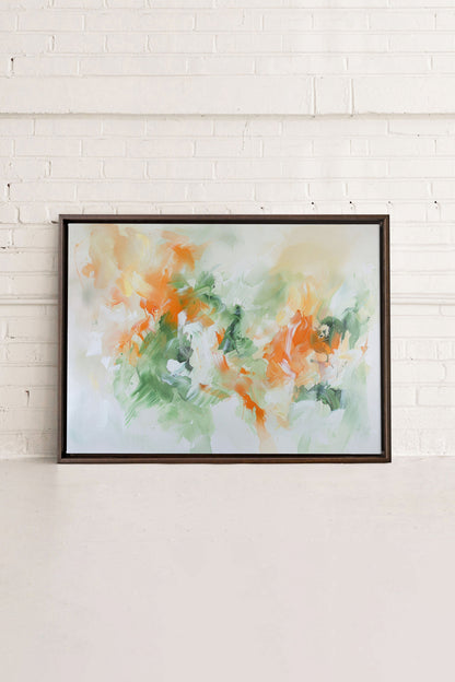ABSTRACT JUNGLE, Oeuvre sur toile étirée