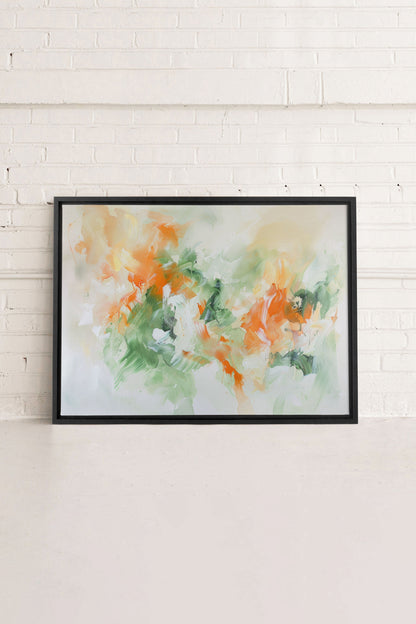 ABSTRACT JUNGLE, Oeuvre sur toile étirée