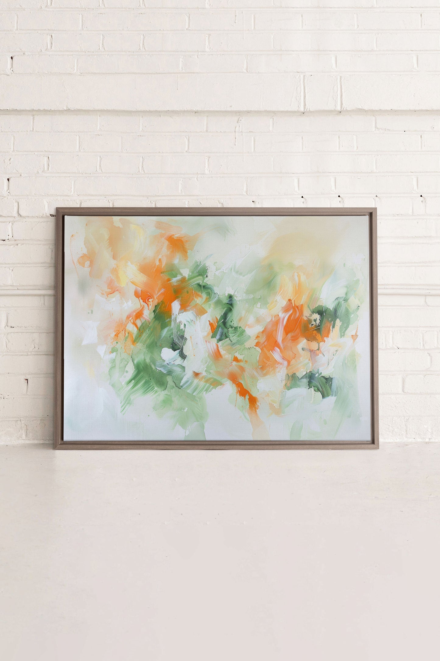 ABSTRACT JUNGLE, Oeuvre sur toile étirée