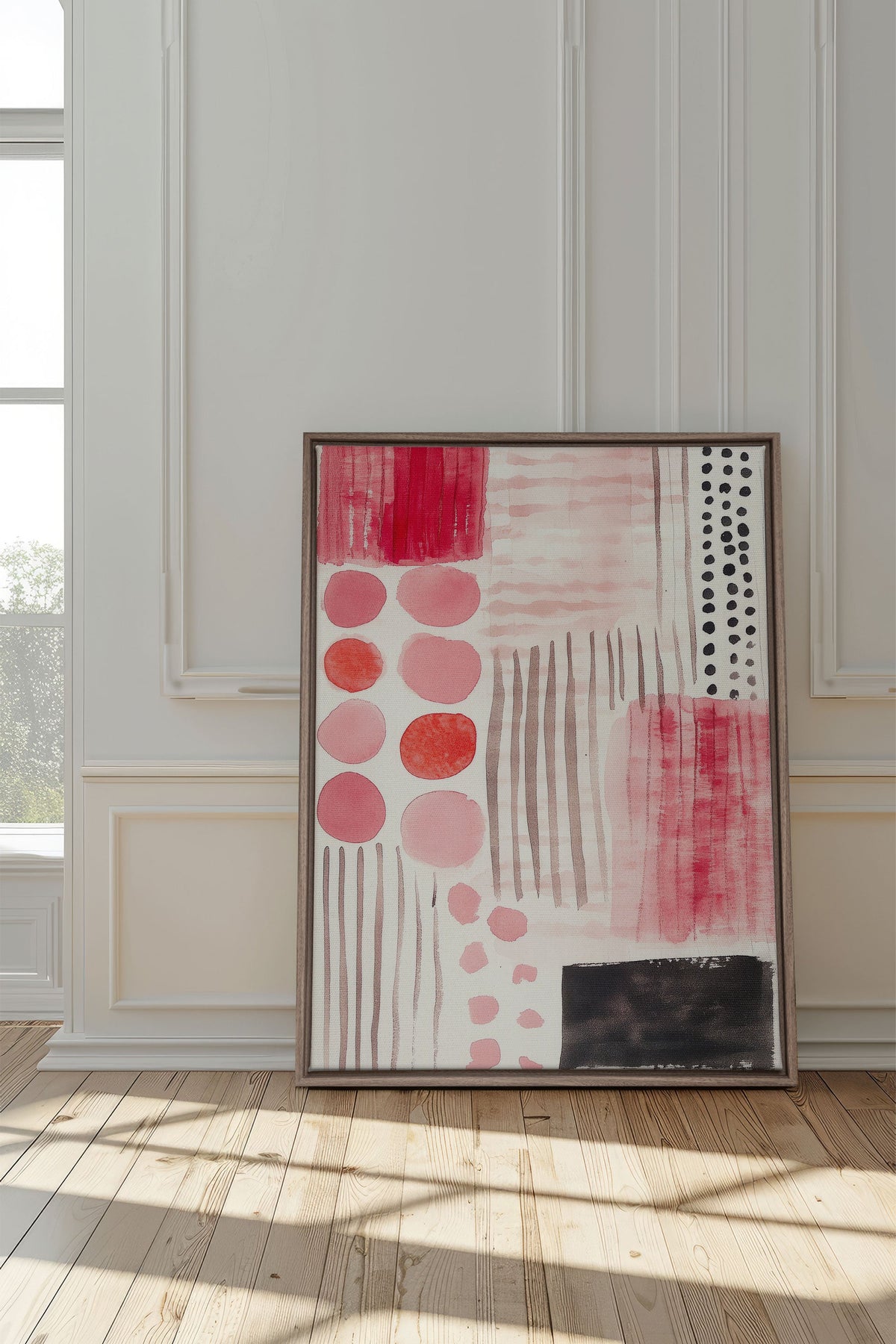 VIVID EXPRESSION , Oeuvre sur toile étirée