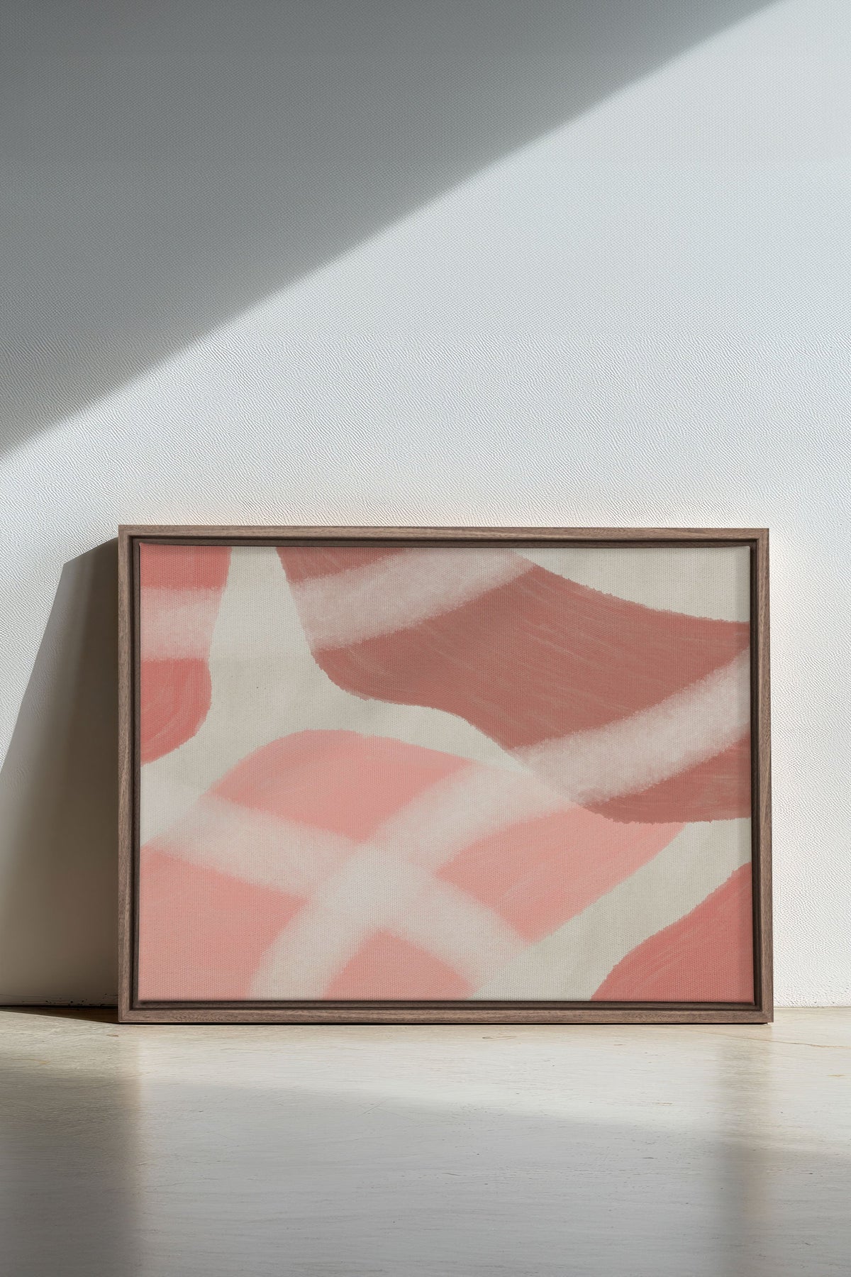 ROSY GLOW, Oeuvre sur toile étirée