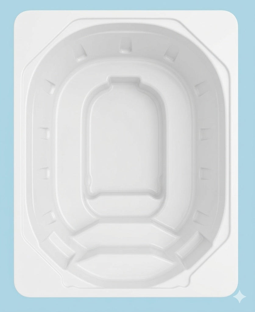 Fluid Float Inset Tub Line