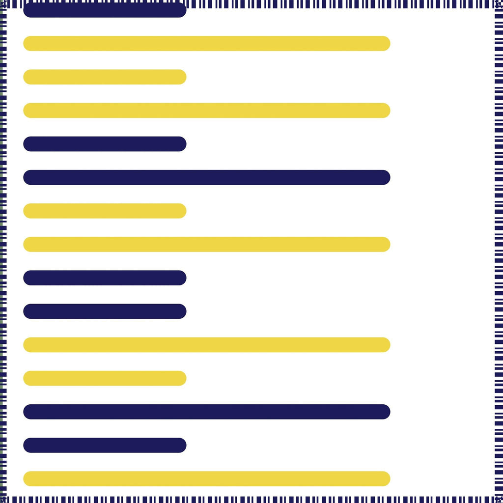 Yellow Piano: Premium Cotton Napkins