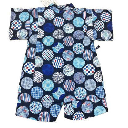 [Pre-Order] Made in Japan Jinbei Set: Traditional Pattern 2-Piece Set (Tsumugi Cotton) (Save 10% in March)