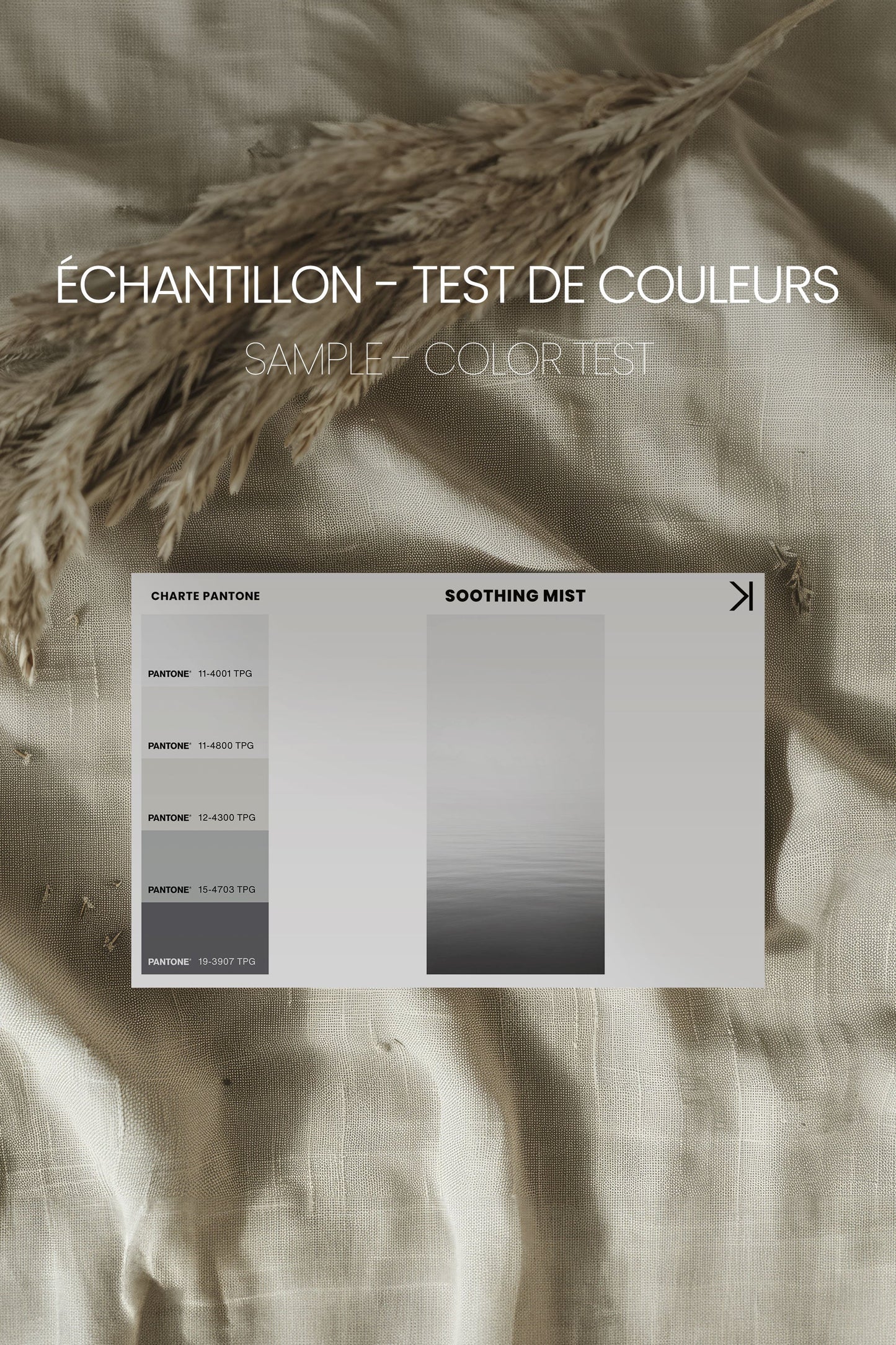 SOOTHING MIST, Oeuvre sur toile étirée