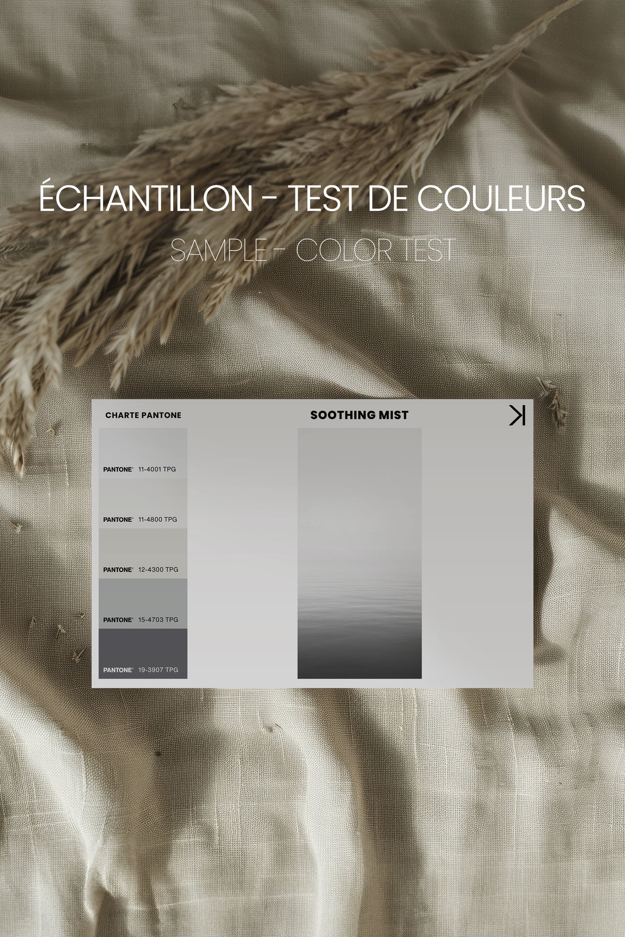 SOOTHING MIST, Oeuvre sur toile étirée