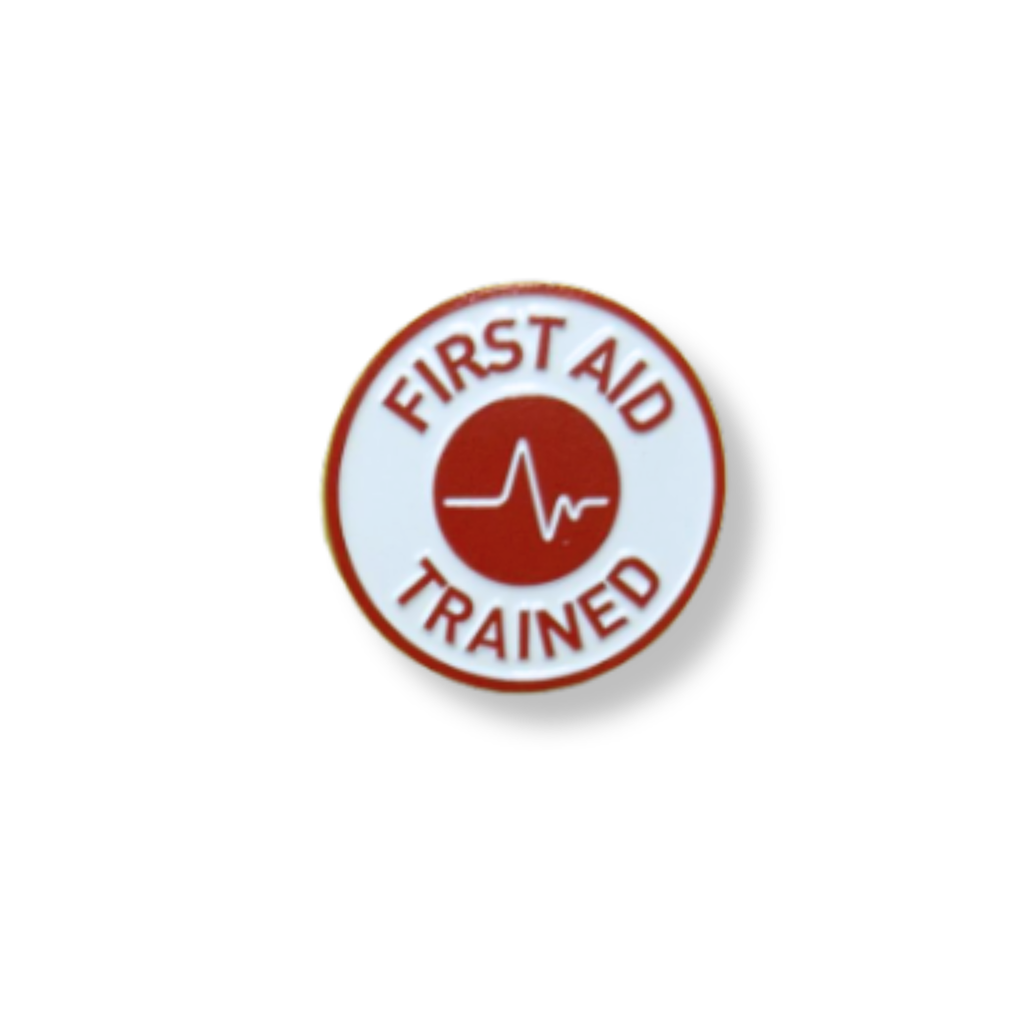 1-Inch First Aid Pins – Assorted Designs