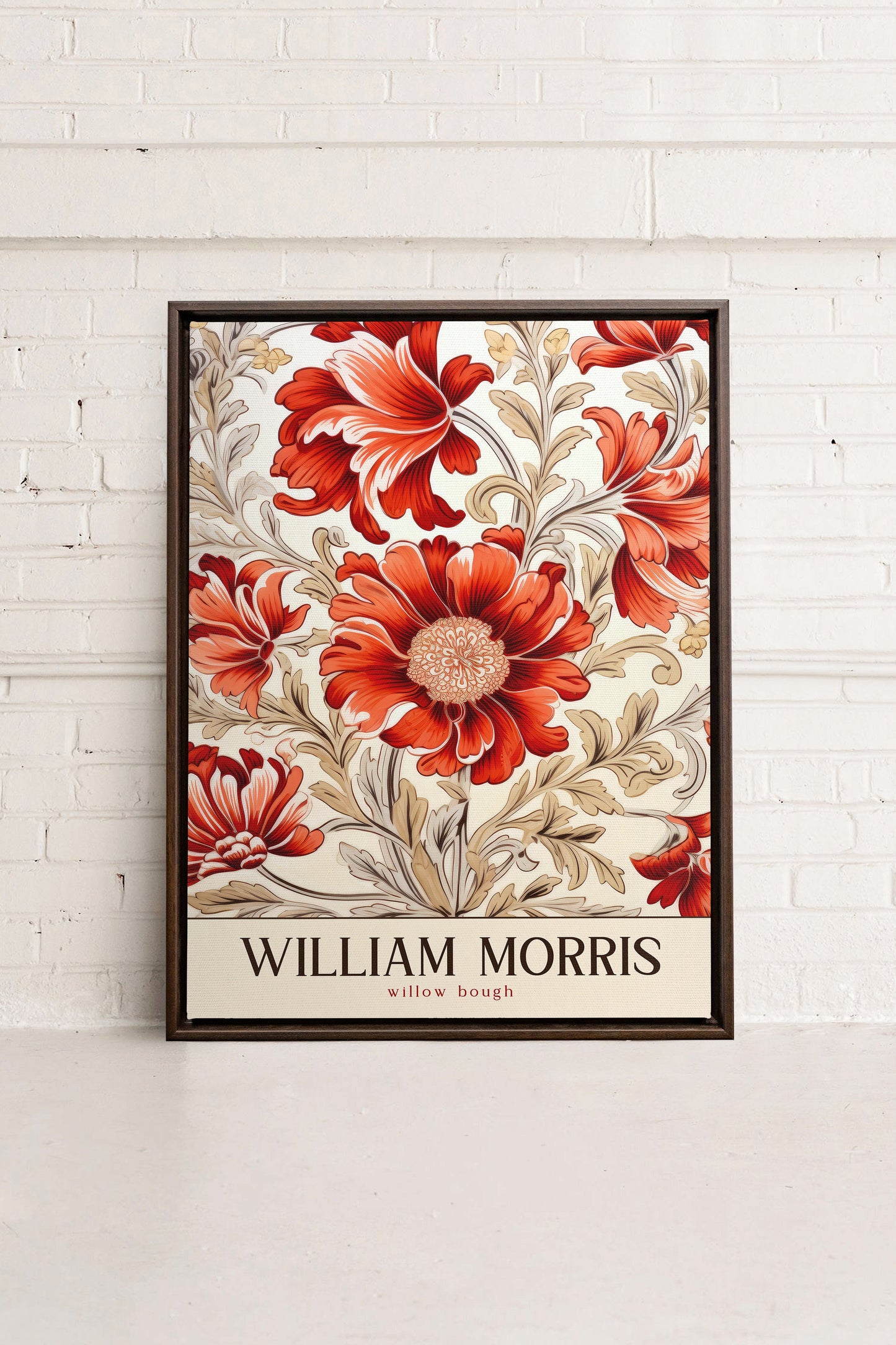 WILLIAM BOUGH, Oeuvre sur toile étirée