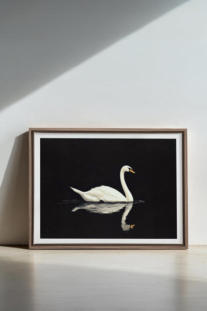 POÉSIE DU SILENCE, Oeuvre sur toile étirée